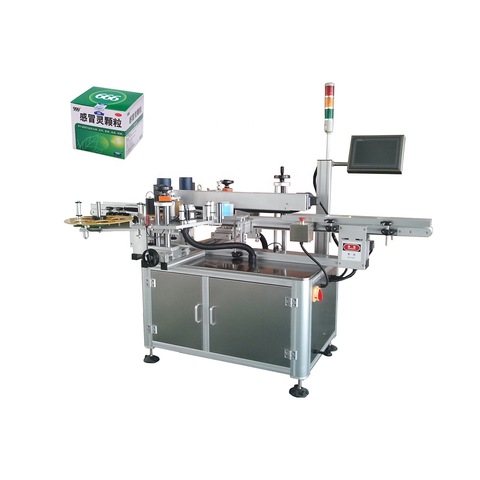 TS-815 Automatic Anti Tamper Proof Evident Adhesive Sticker Sealing Facial Mask Paper Box Corner Labeling Machine
