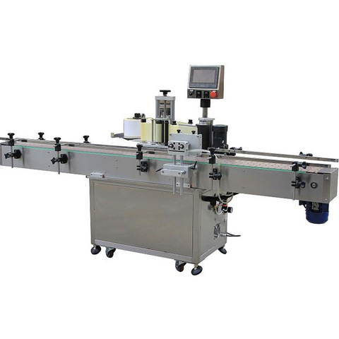 Clear Barrel Small Used Flat Or Double-sided Cheap Around Square Flat Bottle Labeling Machine with Date Coding Printing Device