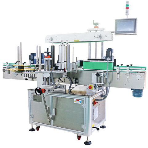Automatic Round Bottle Sticker Labeling Machine And Fully Wrap Around Labeler For Cylindrical Products