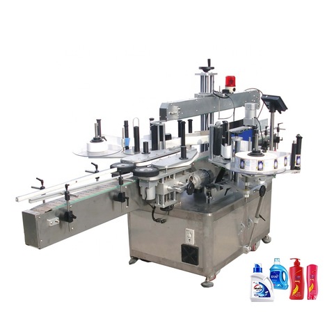 YTK-150 desktop automatic plastic pet round bottle can jar vial sticker labeling machine with high accuracy