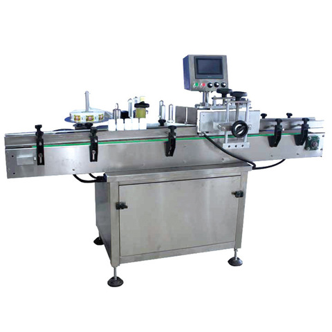 YTK-60B High Accuracy Table Bench Top Tamp Plane Label Pasting Applicator Box Pouch Flat labeling Machine