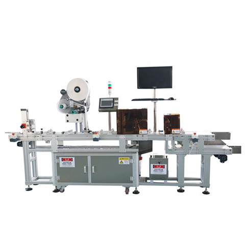 Automatic Flat Surface Paging Labeling Machine Medicine Food Plastic Bags Sticker Labeling With High Quality For Factory Price