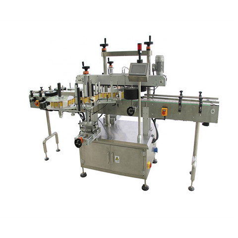 Top and Bottom Adhesive Labeling Machine