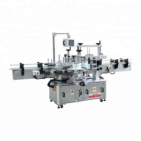 Operated table top labeling machine for round bottles plastic labeler applicator portable label machine
