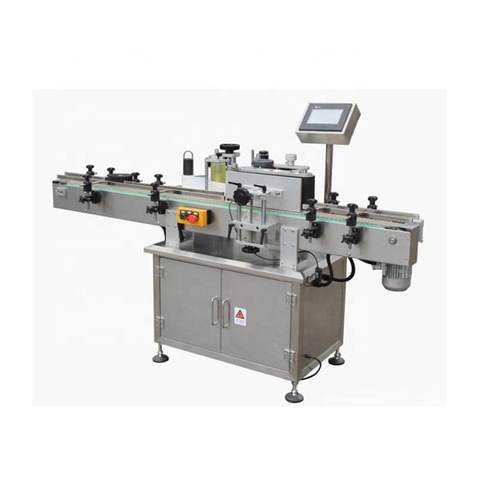 and wrap label machinery for bottle round jar sticker with coding labelling semi automatic labeling machine