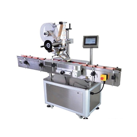 Solidpack Automatic Horizontal Small Bottle Ampoules Labeling Machine with hot ribbon printer