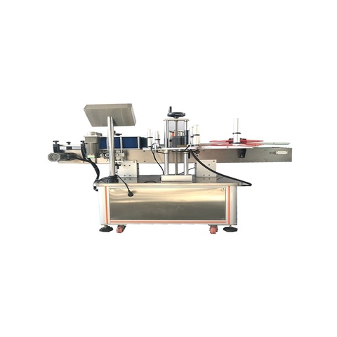 Automatic Cosmetic Double Sided Round Flat Square Oval Bottle Labeling Machine