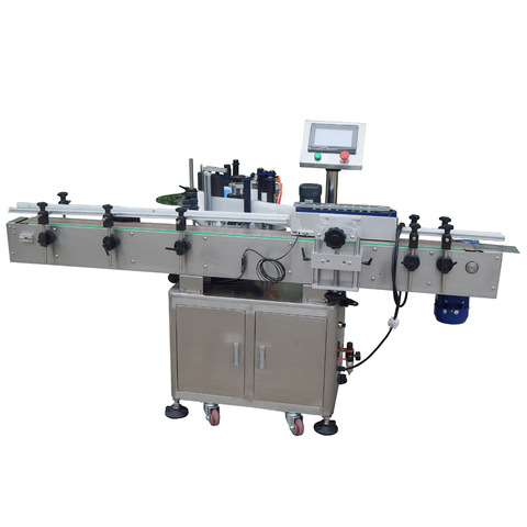 High quality Semi-automatic Vertical Round Bottle Labeling Machine with code printer SL-130
