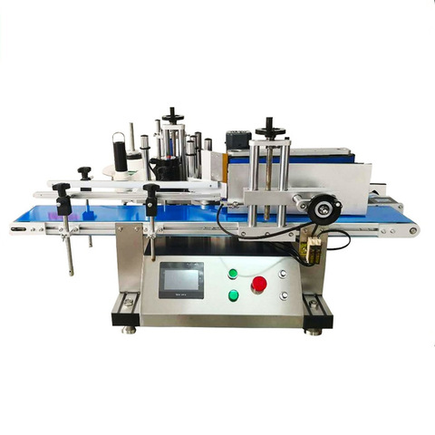 Small Vial Labelling Machine Automatic Bottle Labeling Machine Semi Automatic Small Vial Desktop Round Plastic Pet Water Bottle Cans Jars Adhesive Sticker Labelling Machine Price