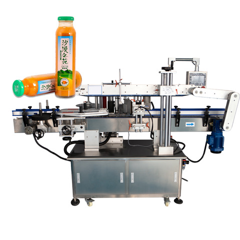 UBL Fully Desktop Tin Can Labelling Big Labeling Machine Round Bottle Semi Automatic