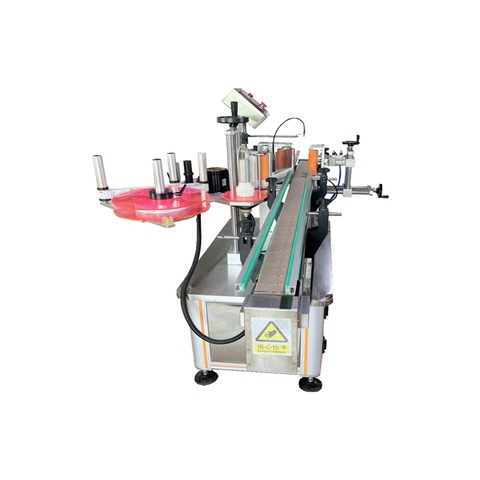 Wanhe Automatic Sticker Label Machine For Bottles Two Sides Labeling Machine round bottle labeling machine