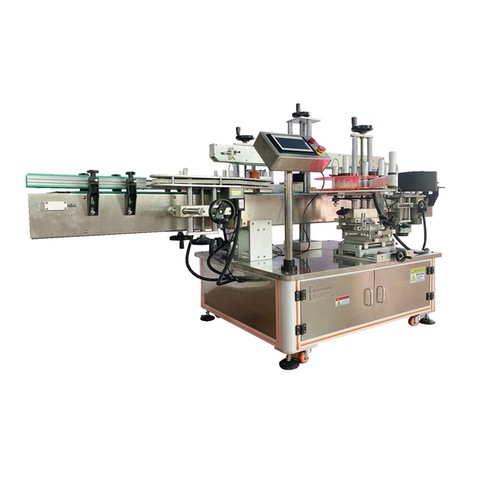 Manual Wet Glue Round jars Labeling Machine with Paper label