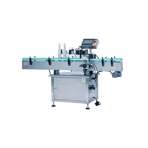 Flat Sided Labeler Two Sides Label Liquid Soap Automatic Double Side Adhesive Sticker Labeling Machine For Square Bottle