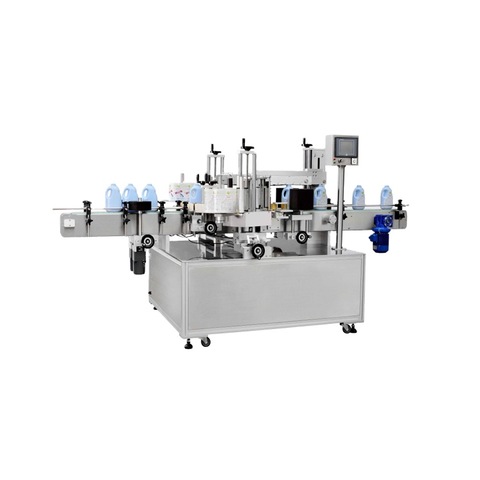 Auto Labeling Machine Round Bottle Paper Cup Sticker Side Bottom Round Side Candle Labeling Machine