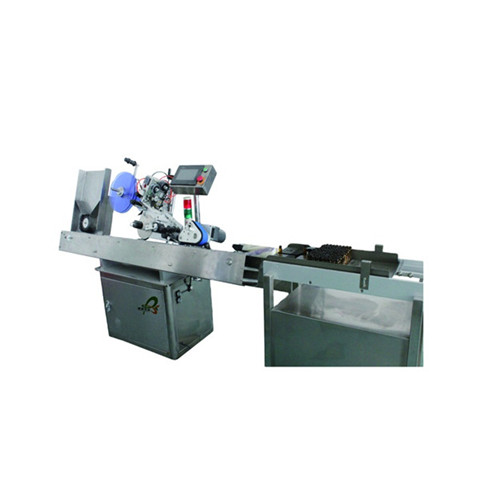 Npack Manufacturing Linear Type Automatic Label Applicator Lighter Labeling Machine