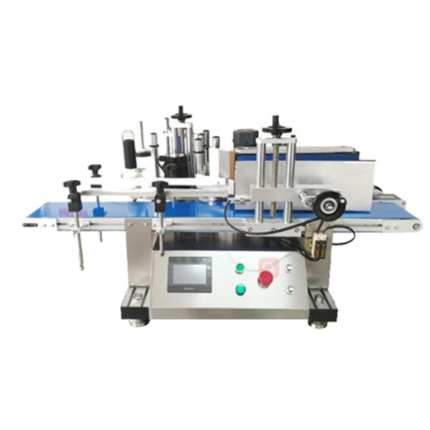 Automatic top bottom two side labeling machine