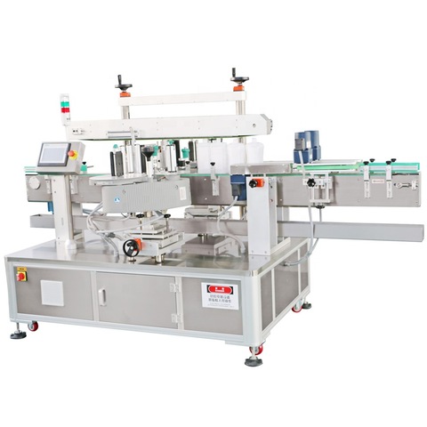 ZONESUN ZS-TB831 Container Automatic Adhesive Box Labeling Machinery Automatique Sticker For Flat Surface