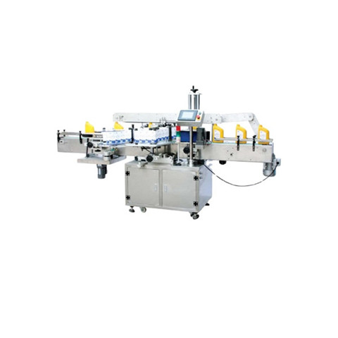 Food Container Semi Automatic Manual Labeling Machine Electric Driven Type Tabletop Bottle Labeling Machine