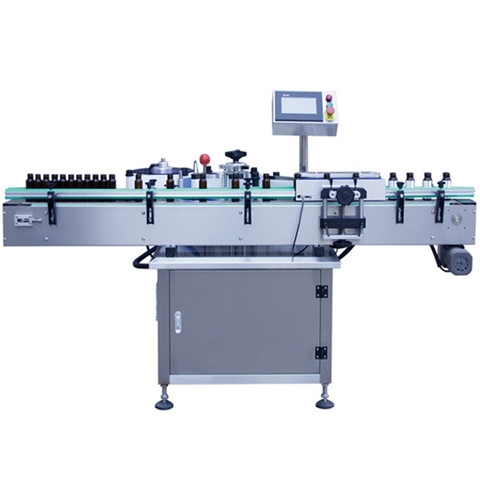 Egg carton labelling system plastic tray top surface labeling machine