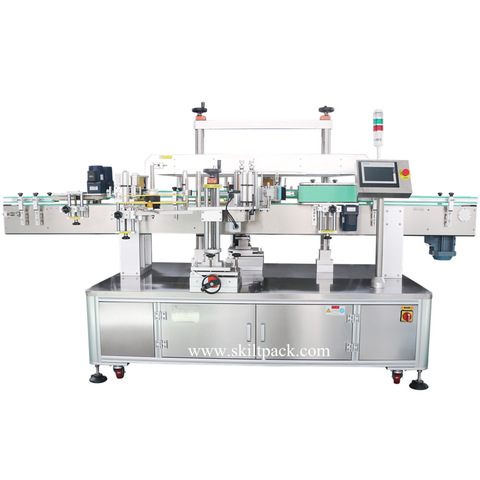 Automatic Round bottle Wet glue labeling machine for paper labels