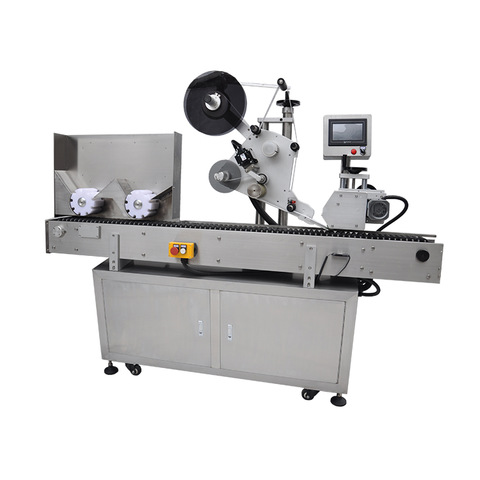 YTK-150 desktop automatic plastic pet round bottle can jar vial sticker labeling machine with high accuracy