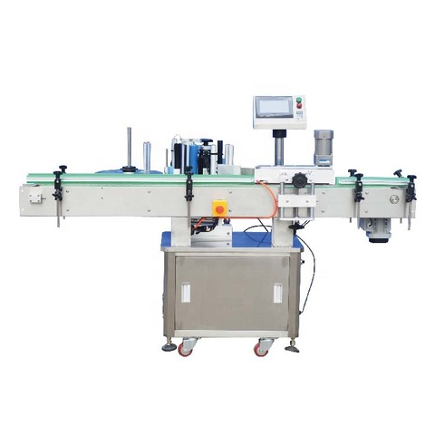 Automatic paste labeling machine cold glue labeling machine fruit cocktail canned labeling machine glass bottle tin food cat can