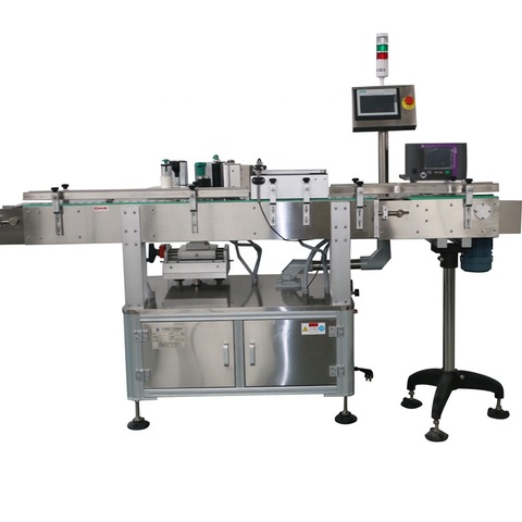 NY-822B pharmaceutical bottle sticker label applicator for filling capping printing labeling production line