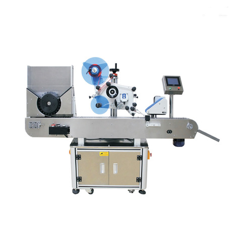 Easy-Operate Beverage Food Medical Battery Hot Melt Glue Labeling Machinery For Small Round Bottle