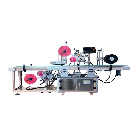 NY-817F hot sale 2020 top flat surface side bag labeling machine for baby diaper/sugar/nut/mushroom
