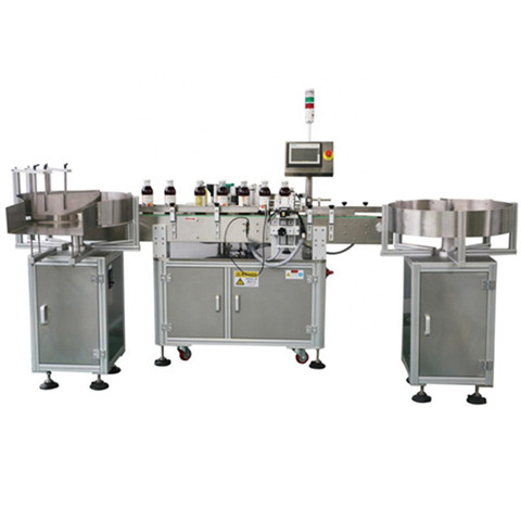 High speed automatic round bottle labeling machine for cosmetics
