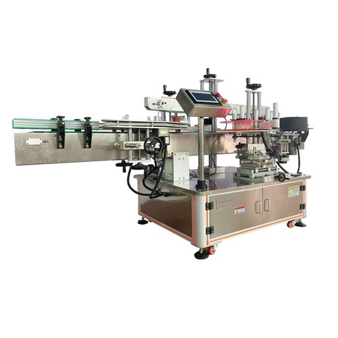 Automatic Sticker Double Side Labeling Machine Auto labeling machine for flat bottles bottle label applicator