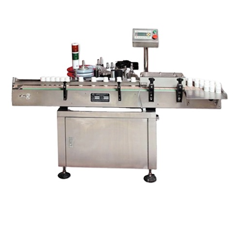 Auto Sticking Label Machine With Feeder Plastic Acrylic Boxes Linear 3 Side Labeling Machine