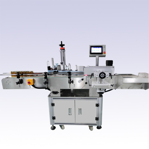 Ny-817 Full Automatic Flat Top Labeling Machine/hot Selling Labeler For Glass Round Bottles