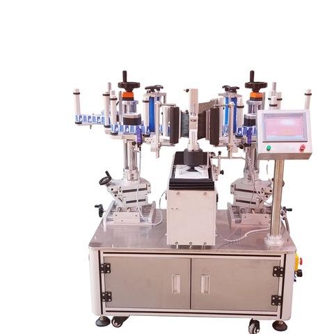Semi Automatic Flat Surface and Square Bottle Label Applicator