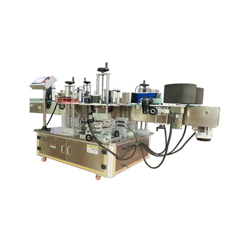 Automatic bottle labeling machine industrial wrapping and labeling machine