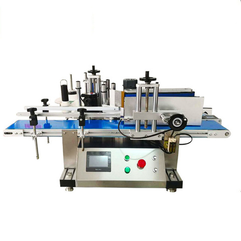 Machine Automatic Flat Surface Paging Labeling Machine Medicine Food Plastic Bags Sticker Labeling With High Quality For Factory Price