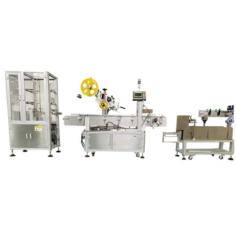 Automatic Book Flat Boxes Plastic Pouch Bag Labeling Machines For Cosmetics Stand Up Pouches Labeler