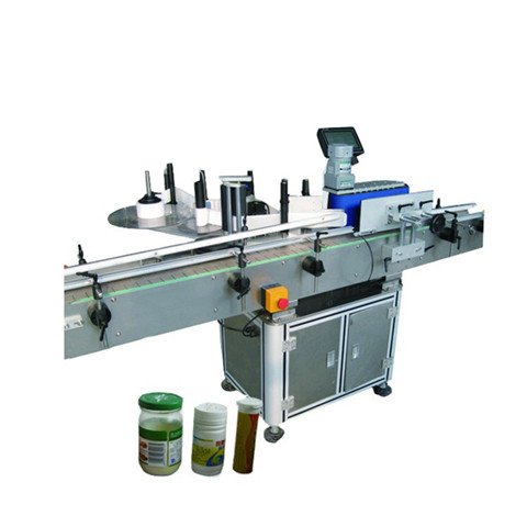 GOSUNM high speed automatic poly bag label machine for flat products