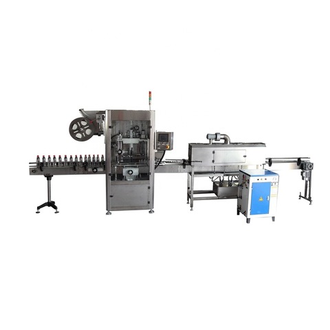 Automatic clamping one gallon round barrel labeling machine with bottle turntable