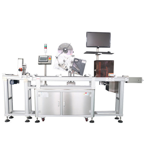 NY-822B full automatic fixed point positioning labeling machine for round bottle/cans/jars