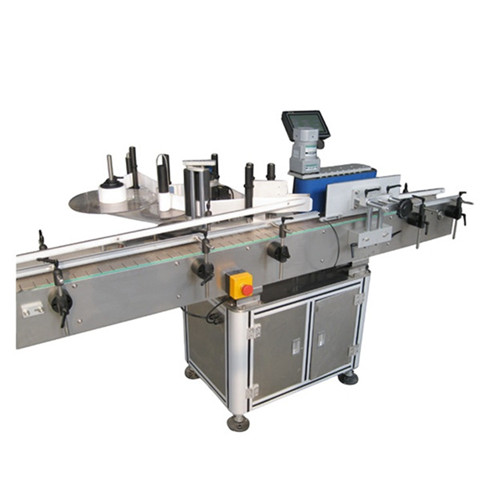 Factory price table top round bottle labeling machine label printing software manual tag labeling machine