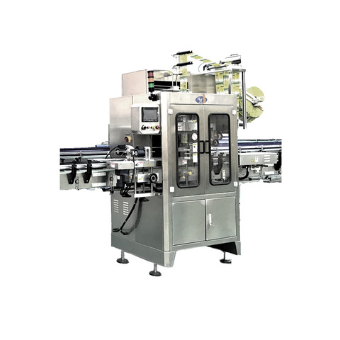Factory Automatic Poly Bag Paging Stand Up Pouch Labeling Machine