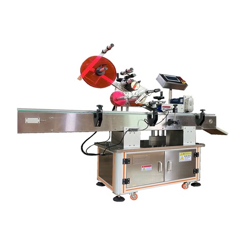 High quality Semi Automatic Sticker Label Dispenser, Labeling Machine For Round Bottle