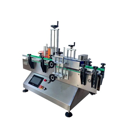 MT-30 Manual Mineral Water Plastic Round Bottle Labeling Machine For Round Bottles Sticker Label Packing Machine