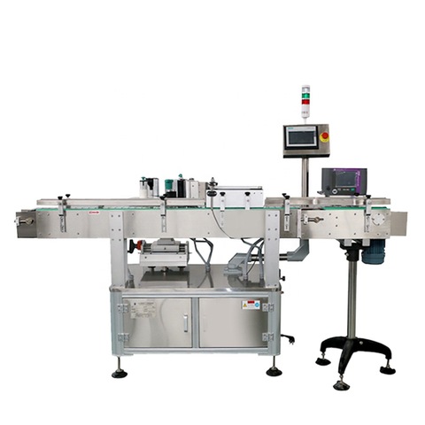 fk603 semi automatic labeling machine for glass jars shrink wrapping bottle labeling machine with date code printer