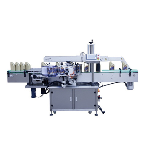 automatic 3 side labeling machine for square jars on 3 sides