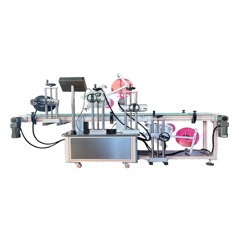 Side Label Applicator Automatic Side Labeling Machine Carton Box Sticker Label Applicator Dispensers With Conveyor