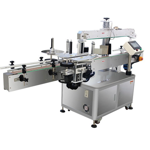 Automatic paste composite paper tube labeling machine for cosmetic jar
