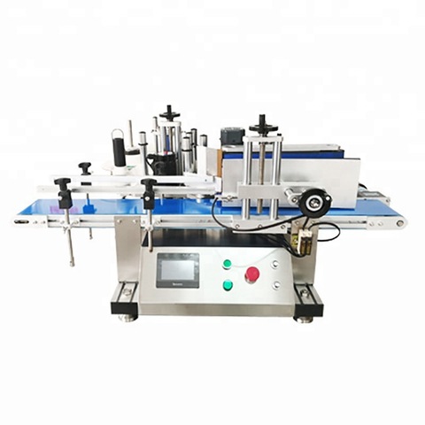 Fully Automatic High Speed Can Juice Beverage PET Glass Bottle Sticker Roll-feed OPP Bopp Film Hot Melt Glue Labeling Machine