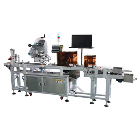 Automatic Jar And Box Top Bottom Labeling Machine Factory Directly